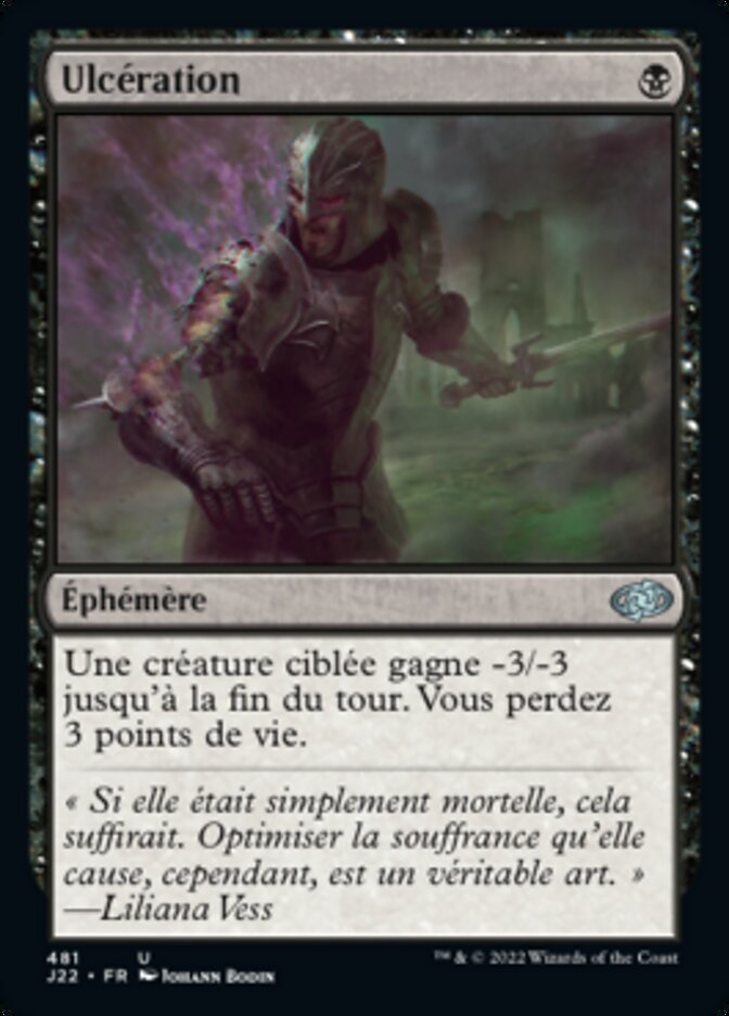 image Ulcération