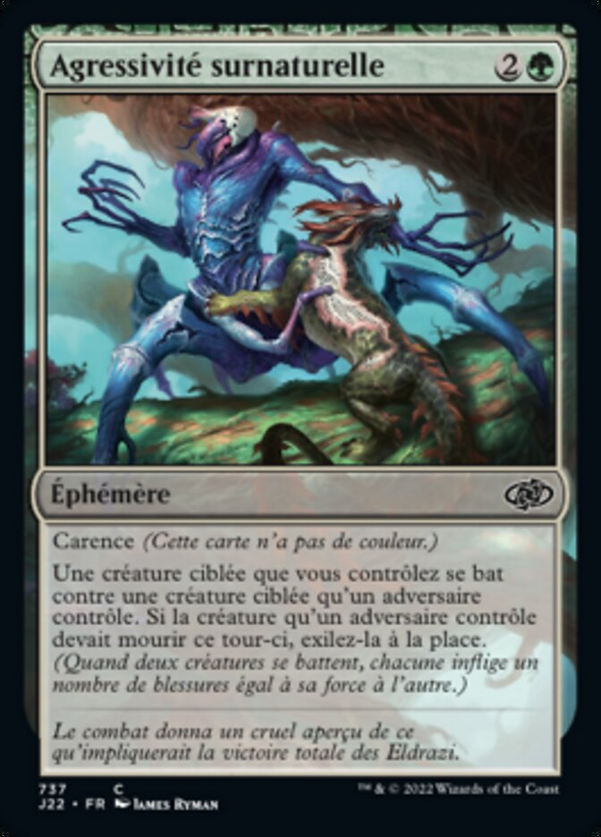 image Agressivité surnaturelle