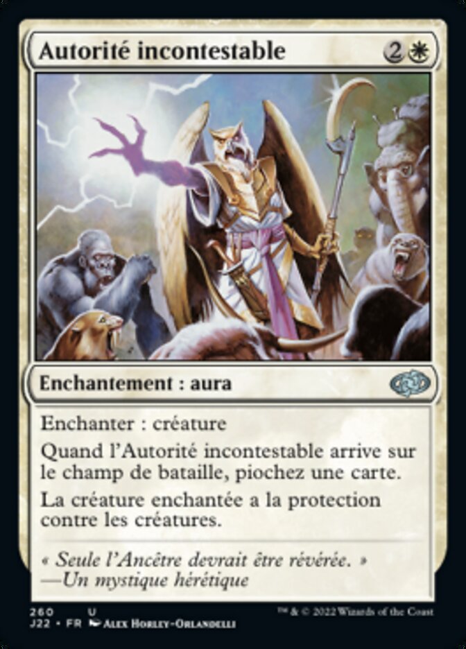 image Autorité incontestable