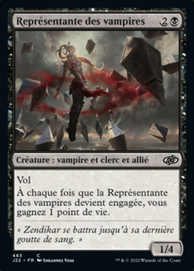 image Représentante des vampires