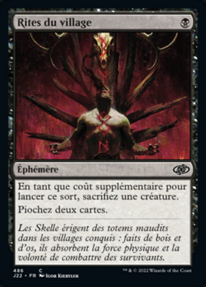 image Rites du village