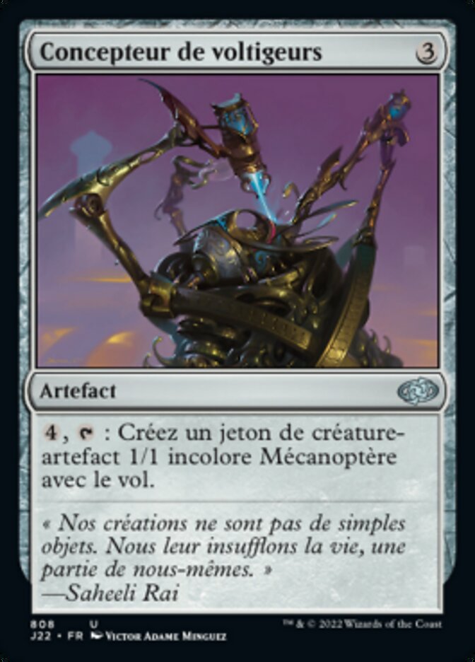 image Concepteur de voltigeurs