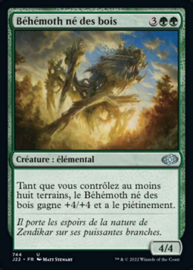 image Béhémoth né des bois