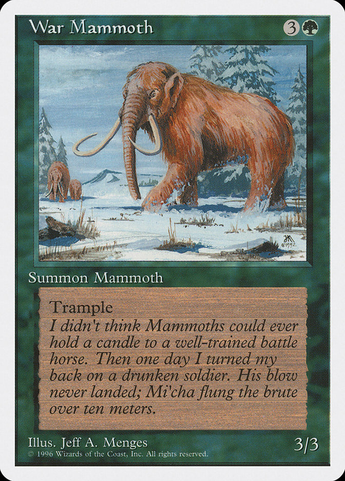image War Mammoth