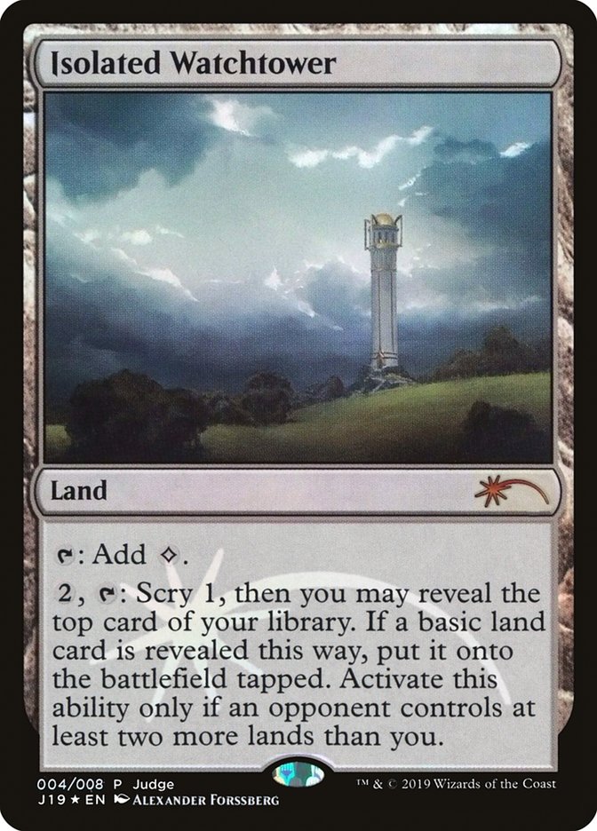 image Isolated Watchtower
