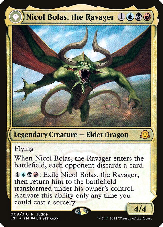 image Nicol Bolas, the Ravager // Nicol Bolas, the Arisen