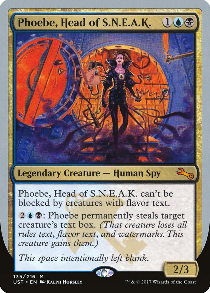 image Phoebe, Head of S.N.E.A.K.