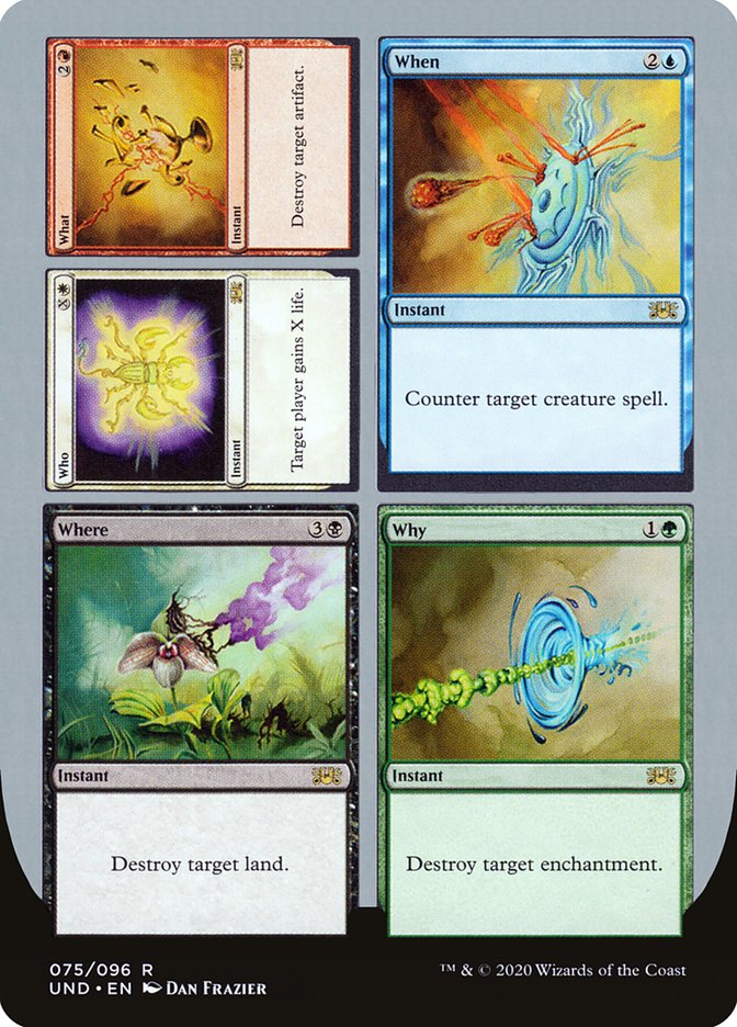 image Who // What // When // Where // Why