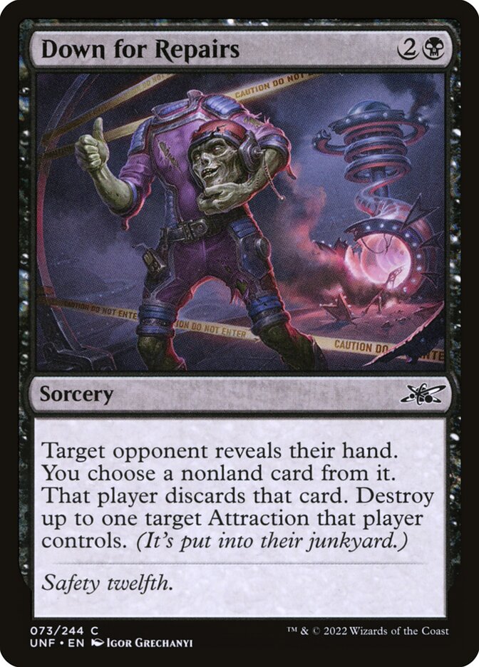 image Down for Repairs