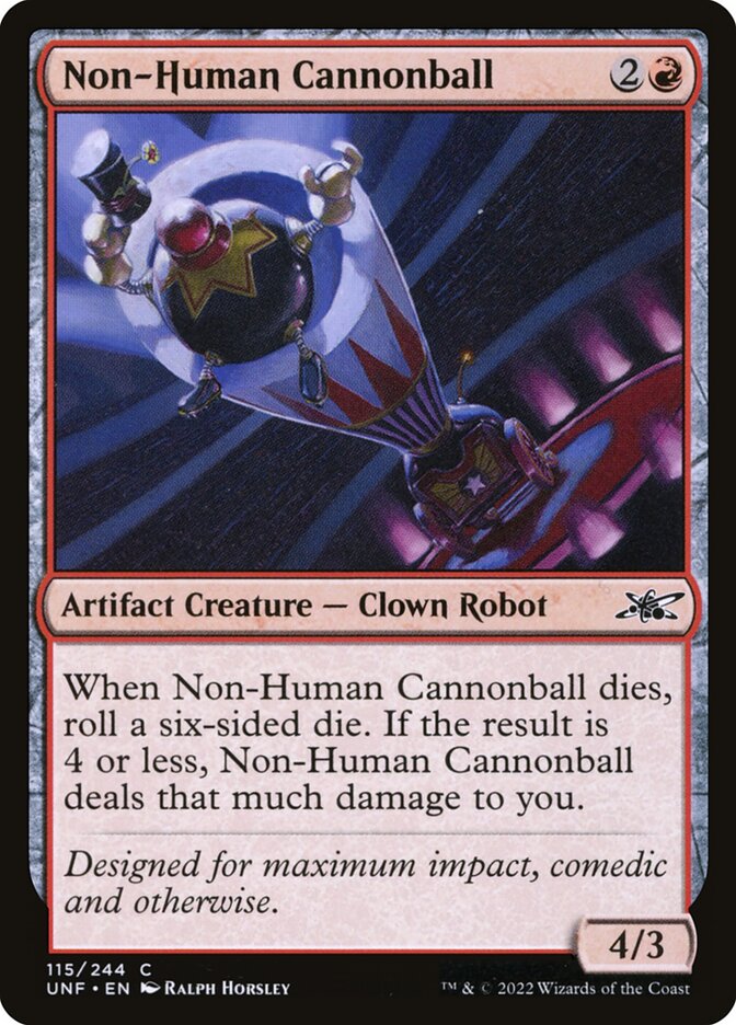 image Non-Human Cannonball