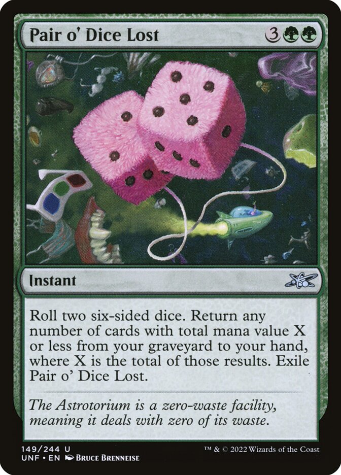 image Pair o' Dice Lost