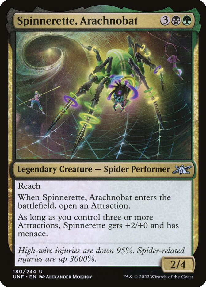 image Spinnerette, Arachnobat