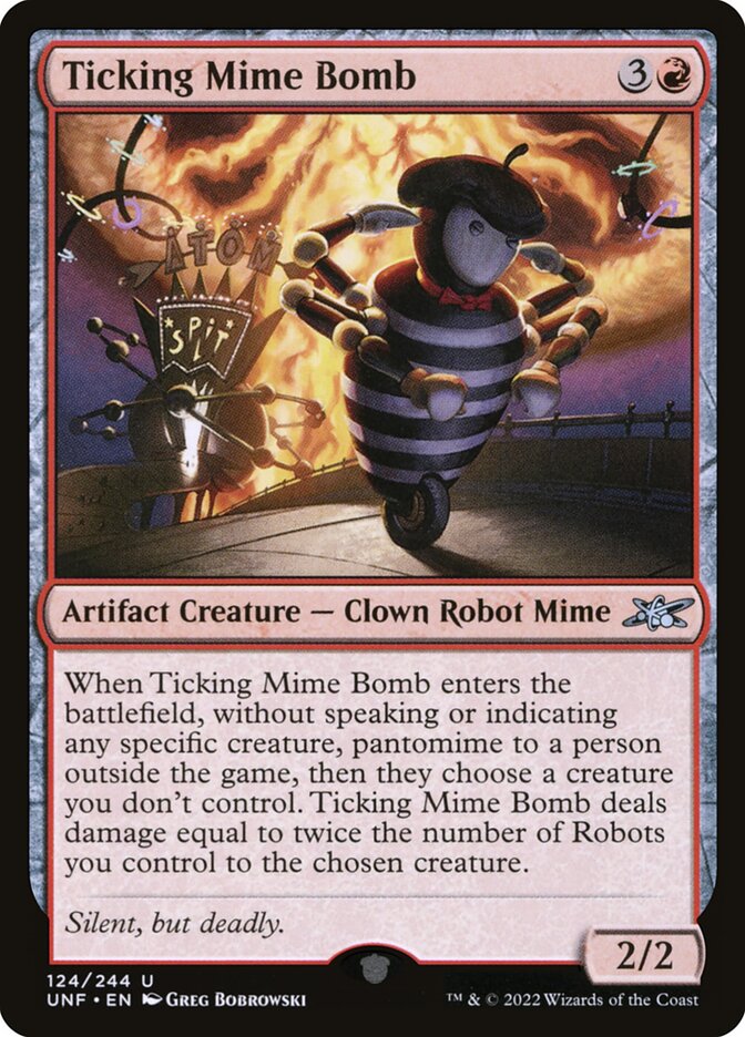 image Ticking Mime Bomb