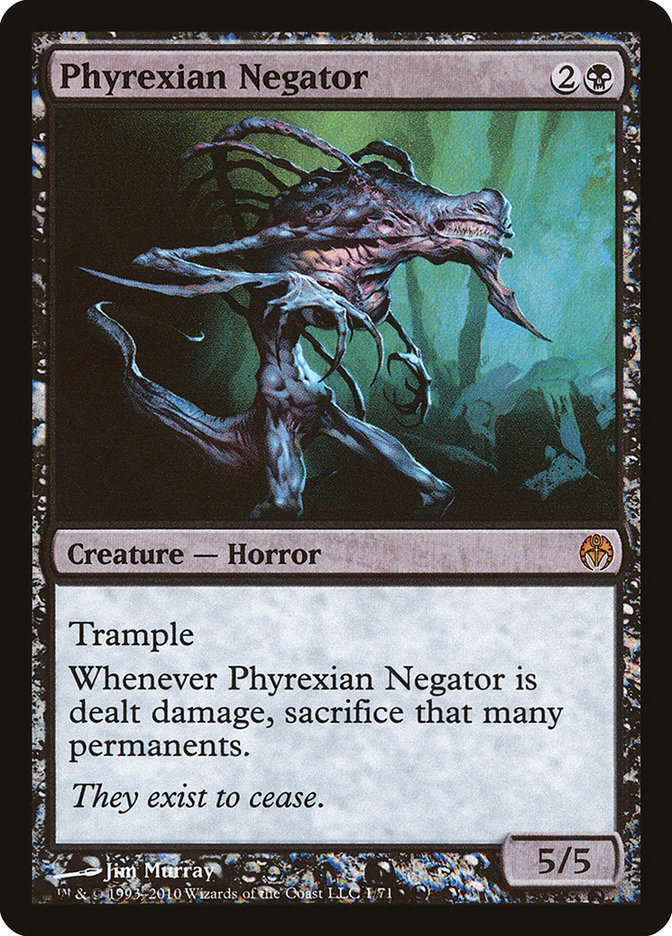 image Phyrexian Negator