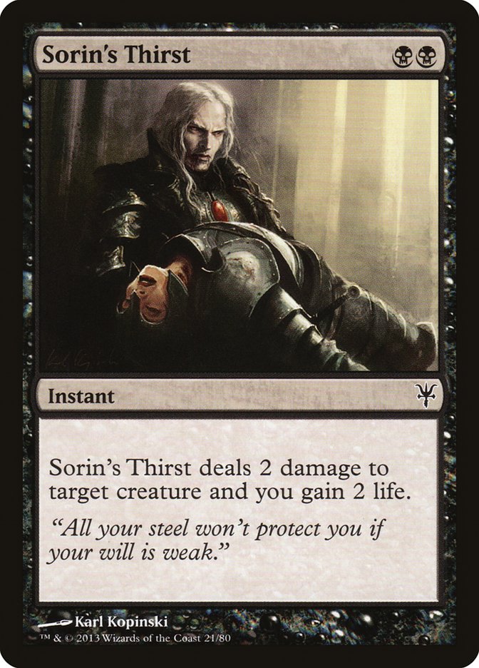 image Sorin's Thirst