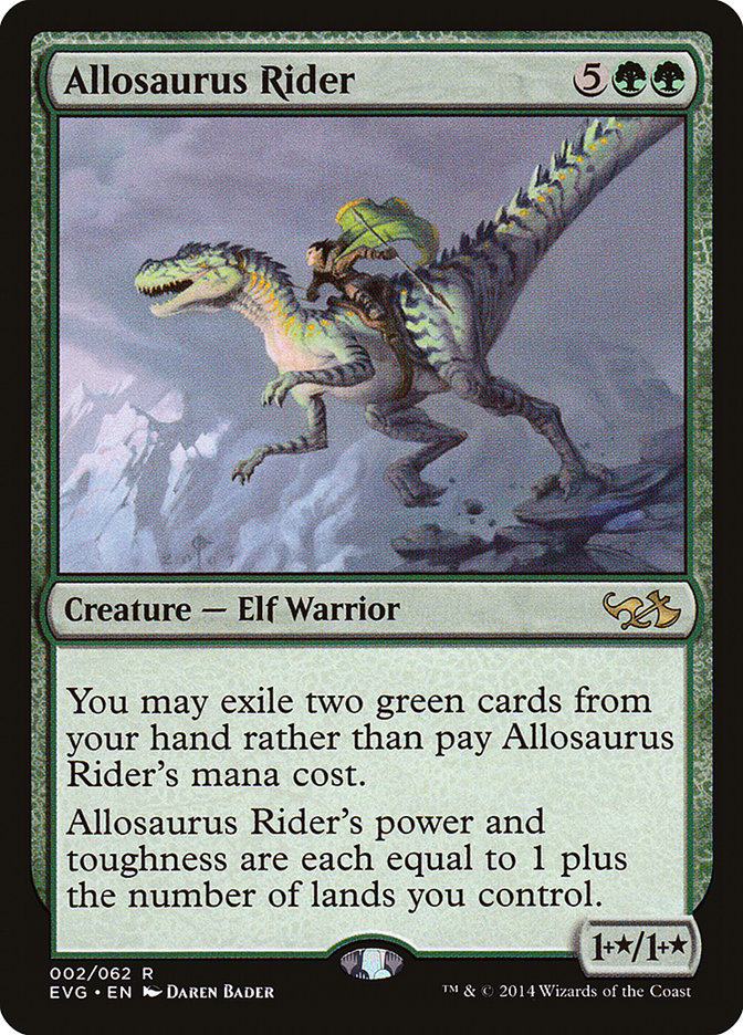 image Allosaurus Rider