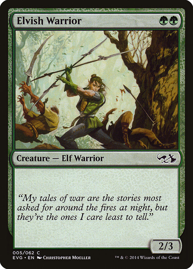 image Elvish Warrior