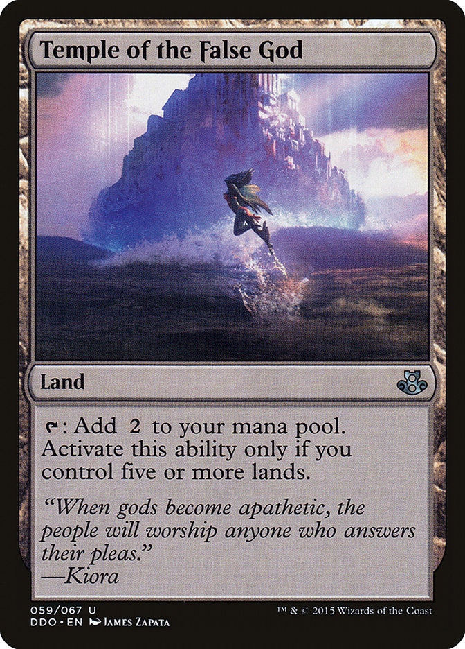 image Temple of the False God