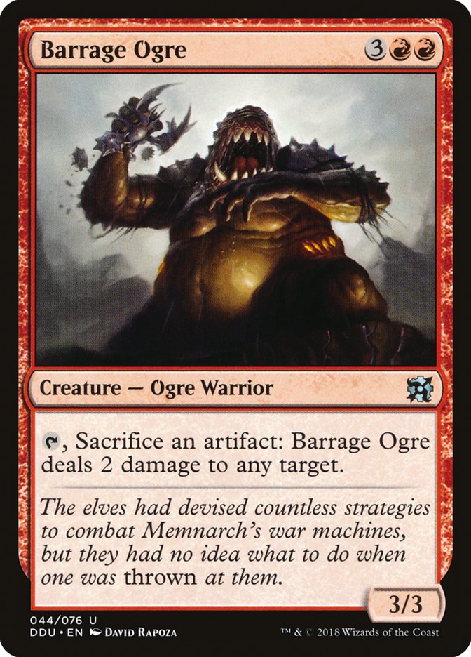 image Barrage Ogre
