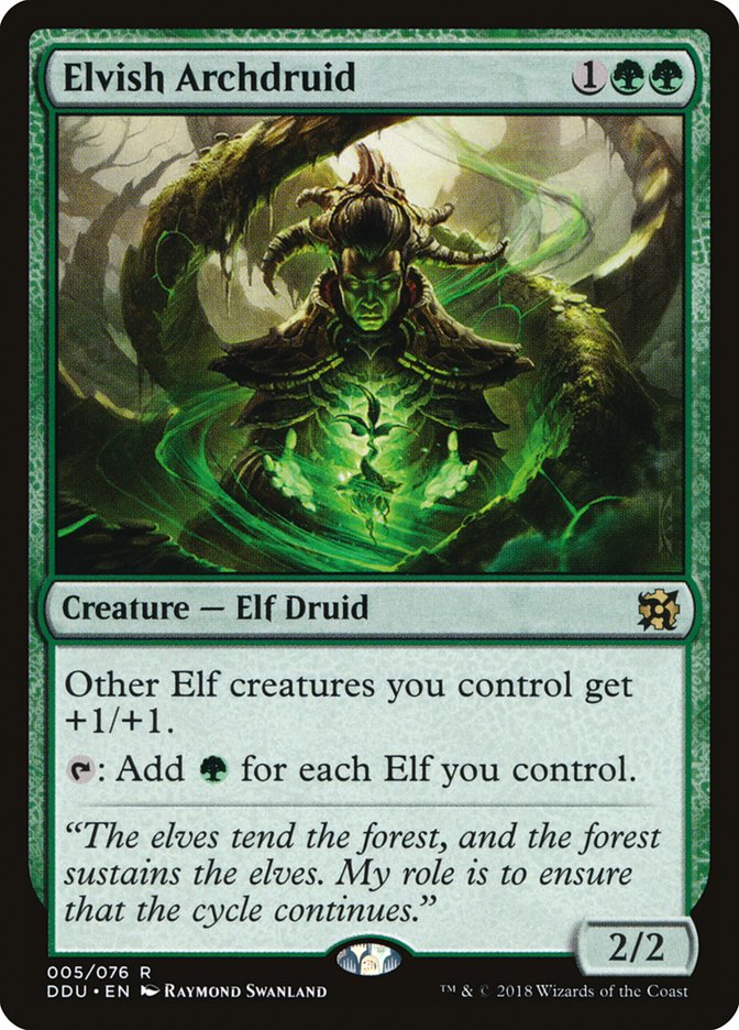 image Elvish Archdruid