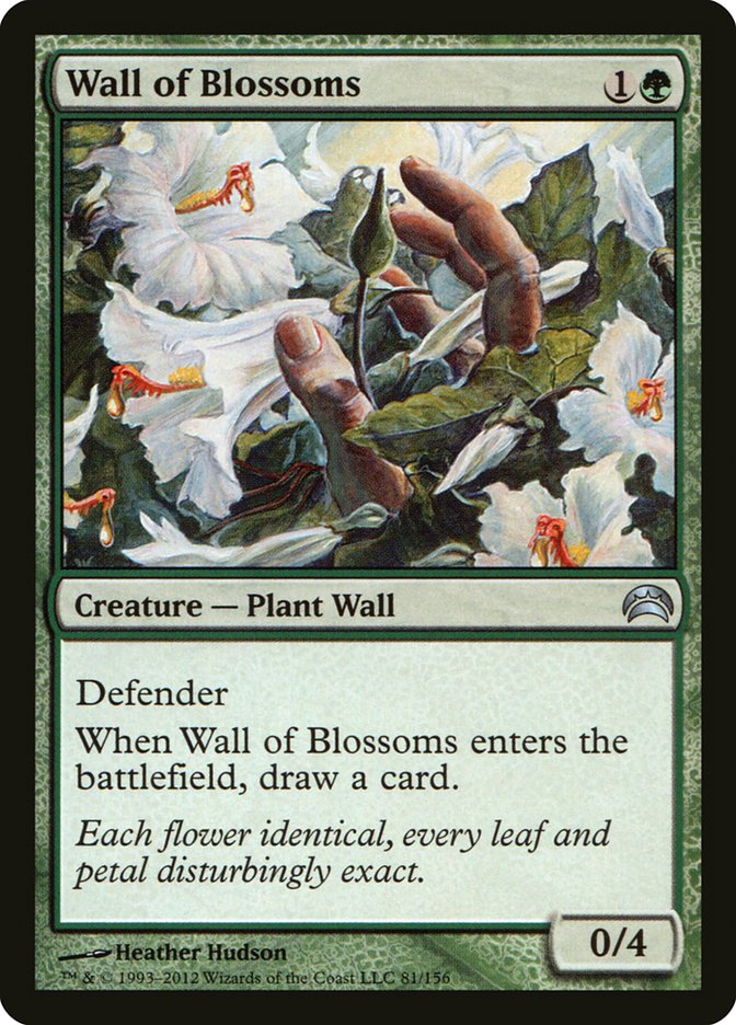image Wall of Blossoms