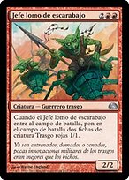 Jefe lomo de escarabajo