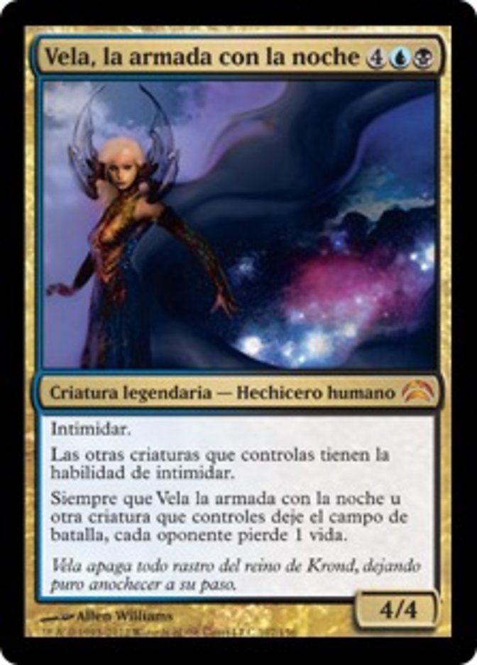 Vela, la armada con la noche
