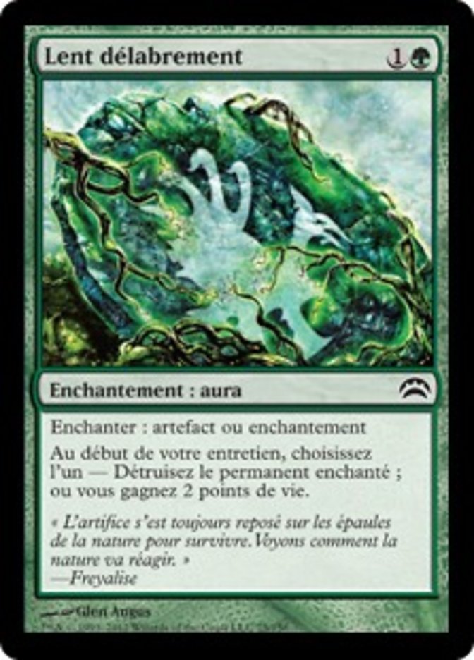 image Lent délabrement