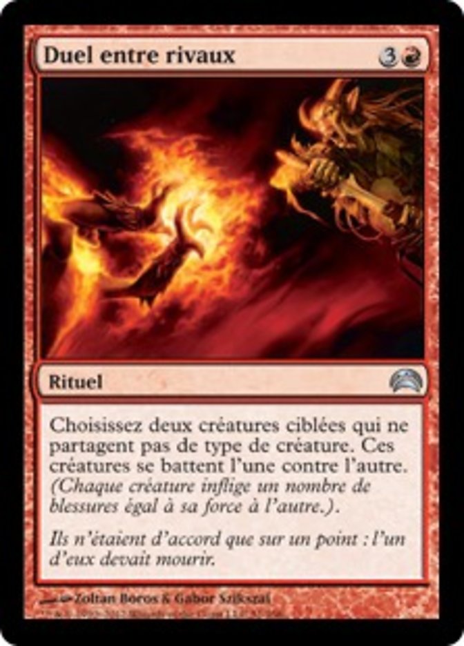 image Duel entre rivaux