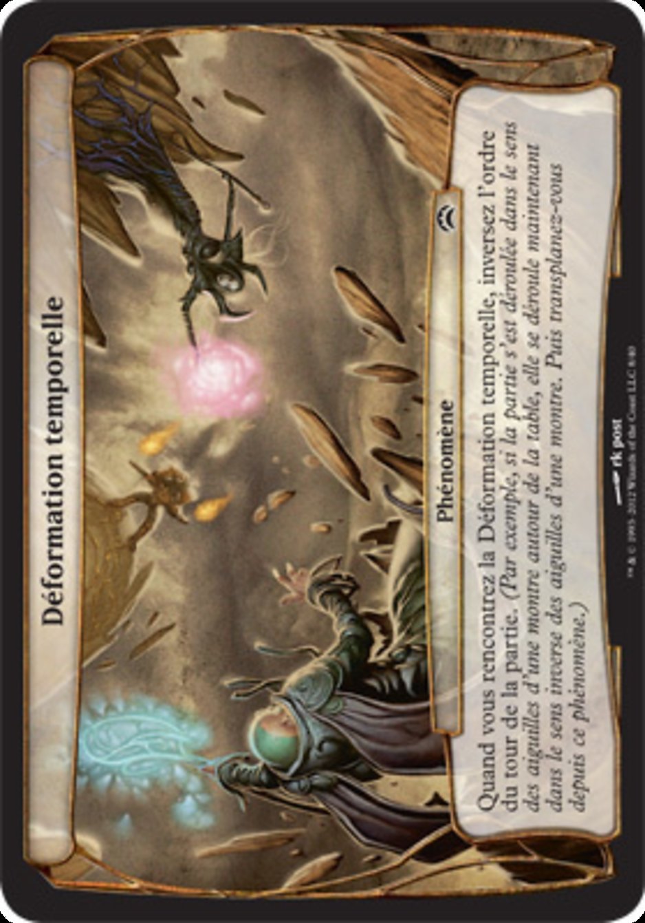 image Déformation temporelle