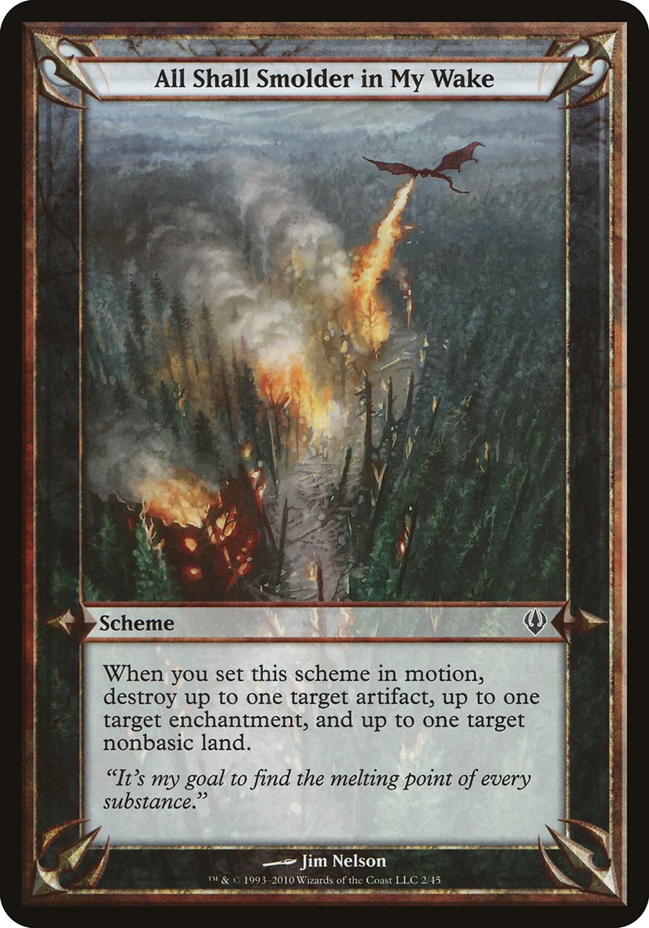 image All Shall Smolder in My Wake