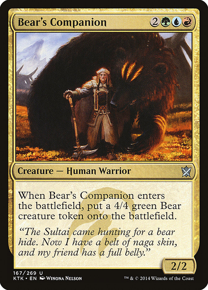 image Bear's Companion
