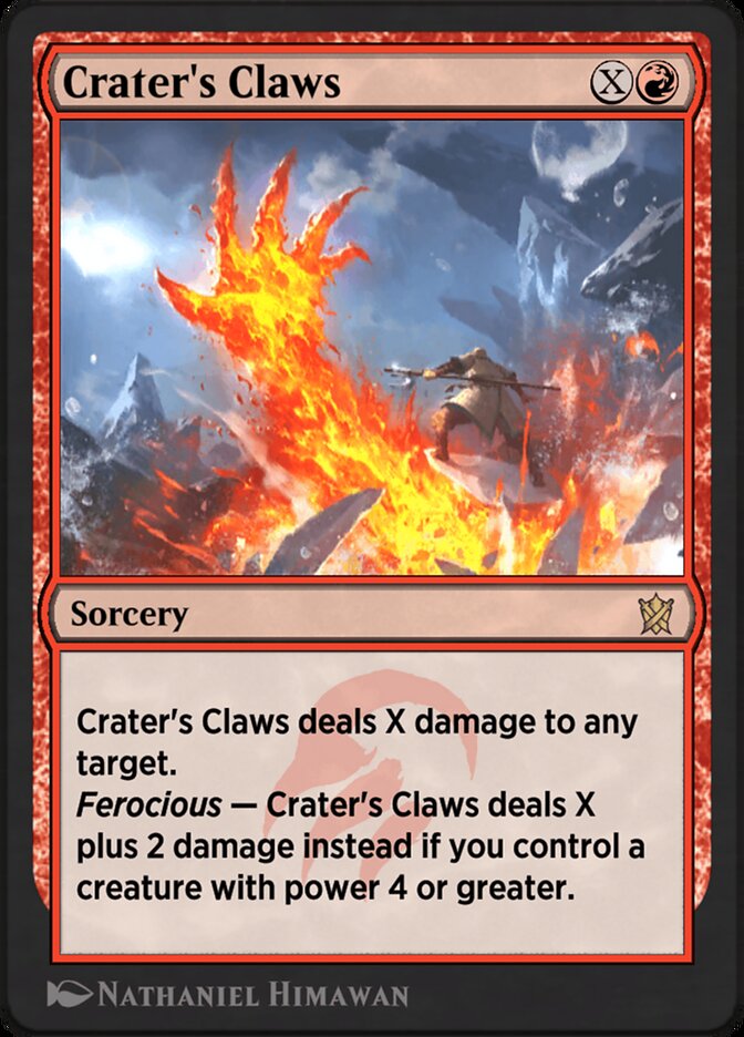 image Crater's Claws
