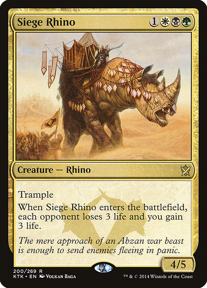 image Siege Rhino