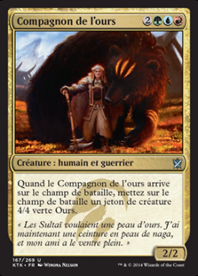 image Compagnon de l'ours