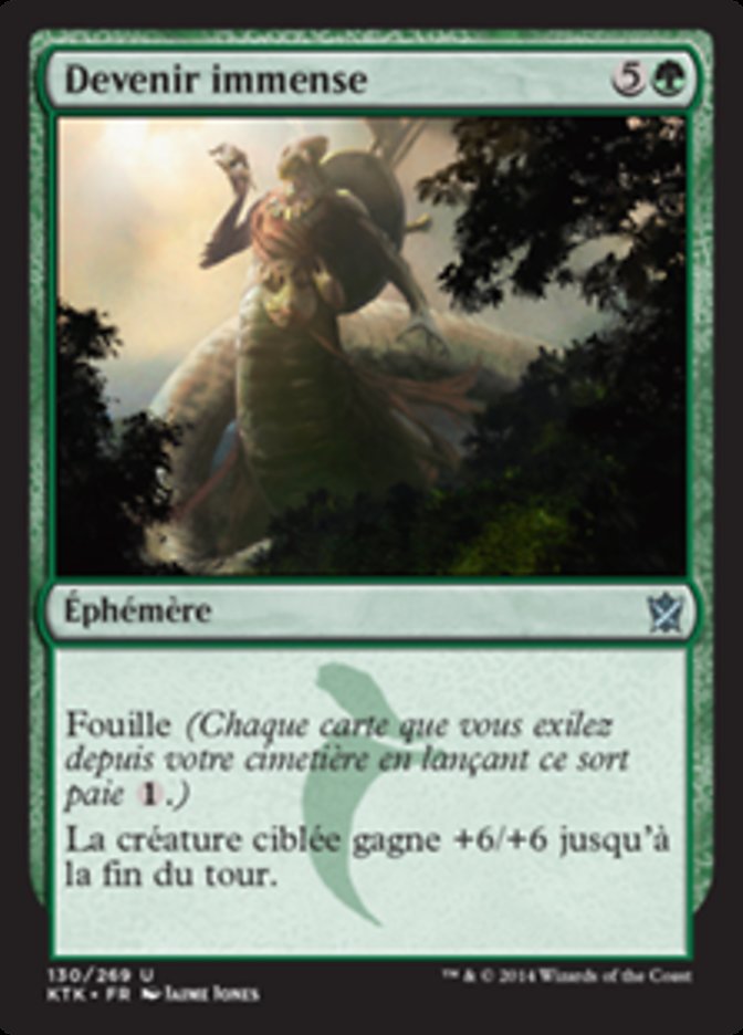 image Devenir immense