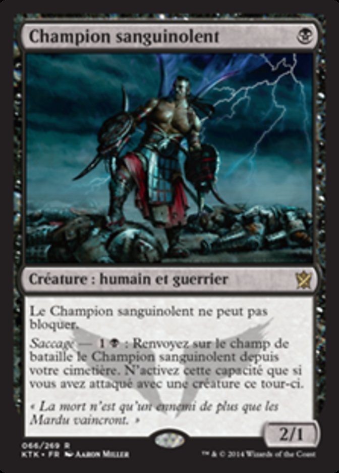 image Champion sanguinolent
