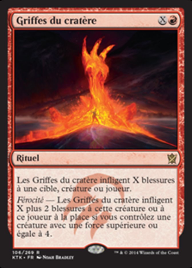 image Griffes du cratère