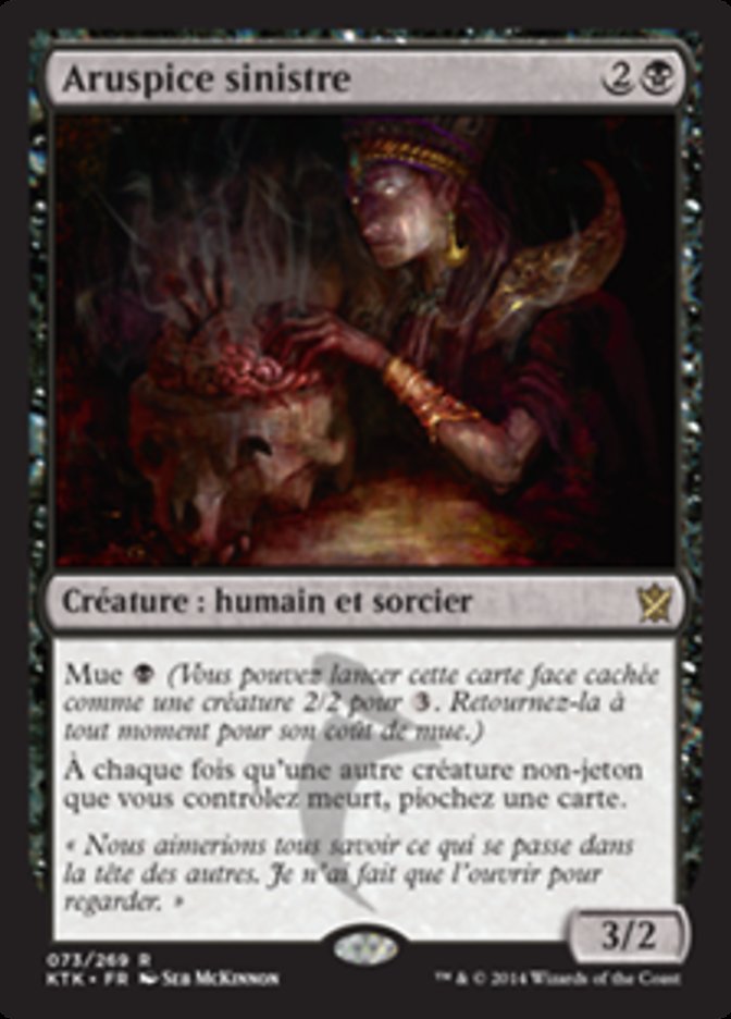 image Aruspice sinistre