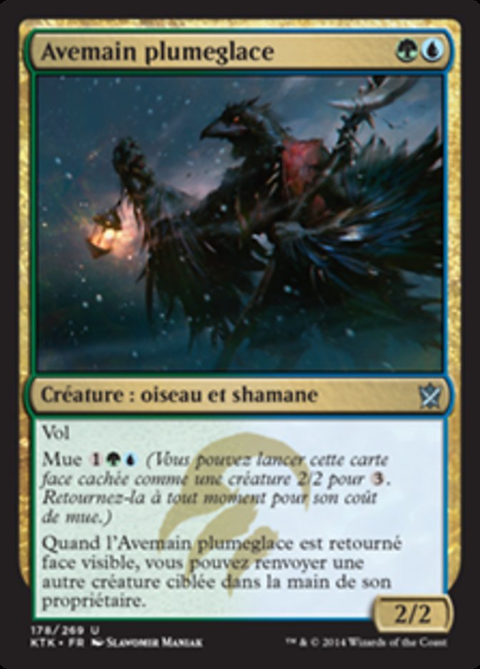 image Avemain plumeglace