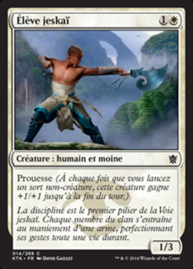 image Élève jeskaï