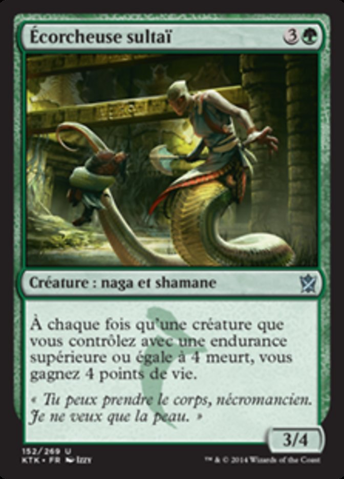 image Écorcheuse sultaï