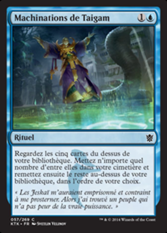 image Machinations de Taigam