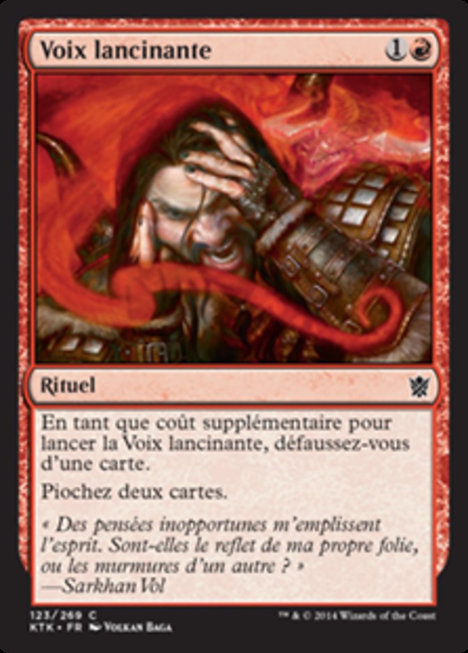 image Voix lancinante