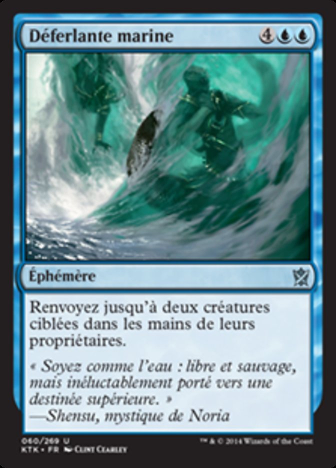 image Déferlante marine