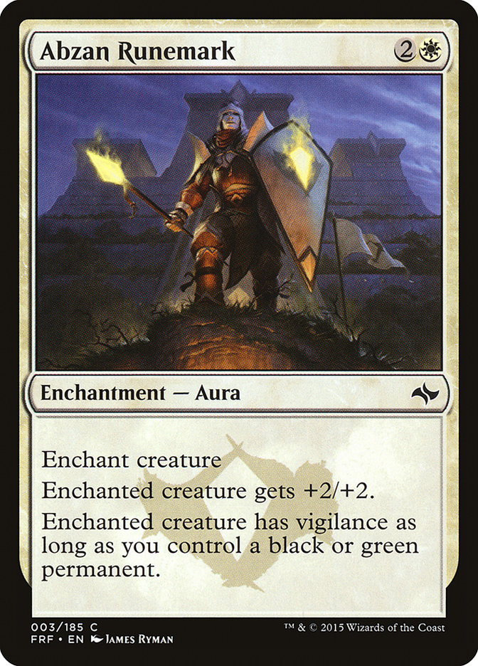image Abzan Runemark