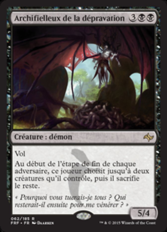 image Archifielleux de la dépravation