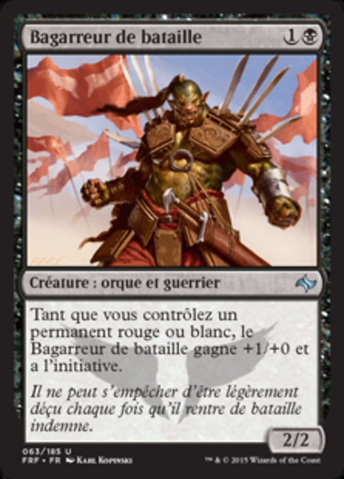 image Bagarreur de bataille