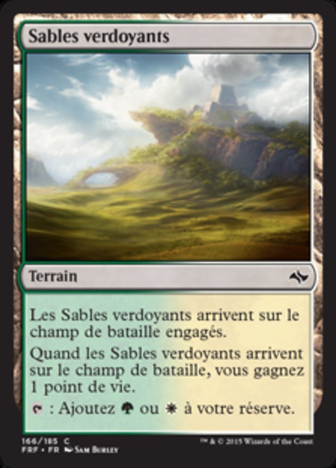 image Sables verdoyants