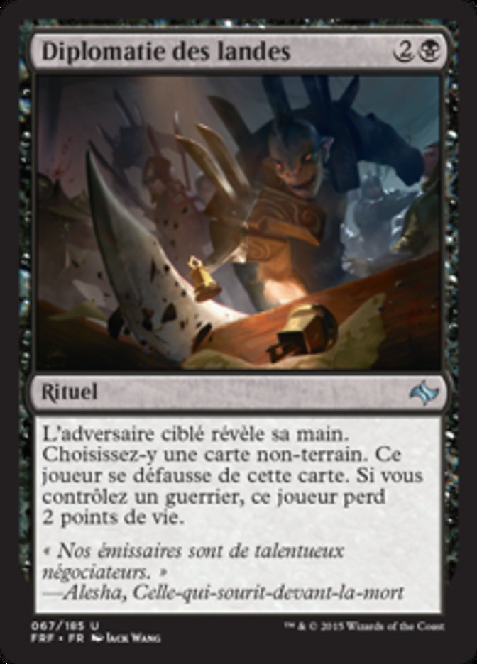 image Diplomatie des landes